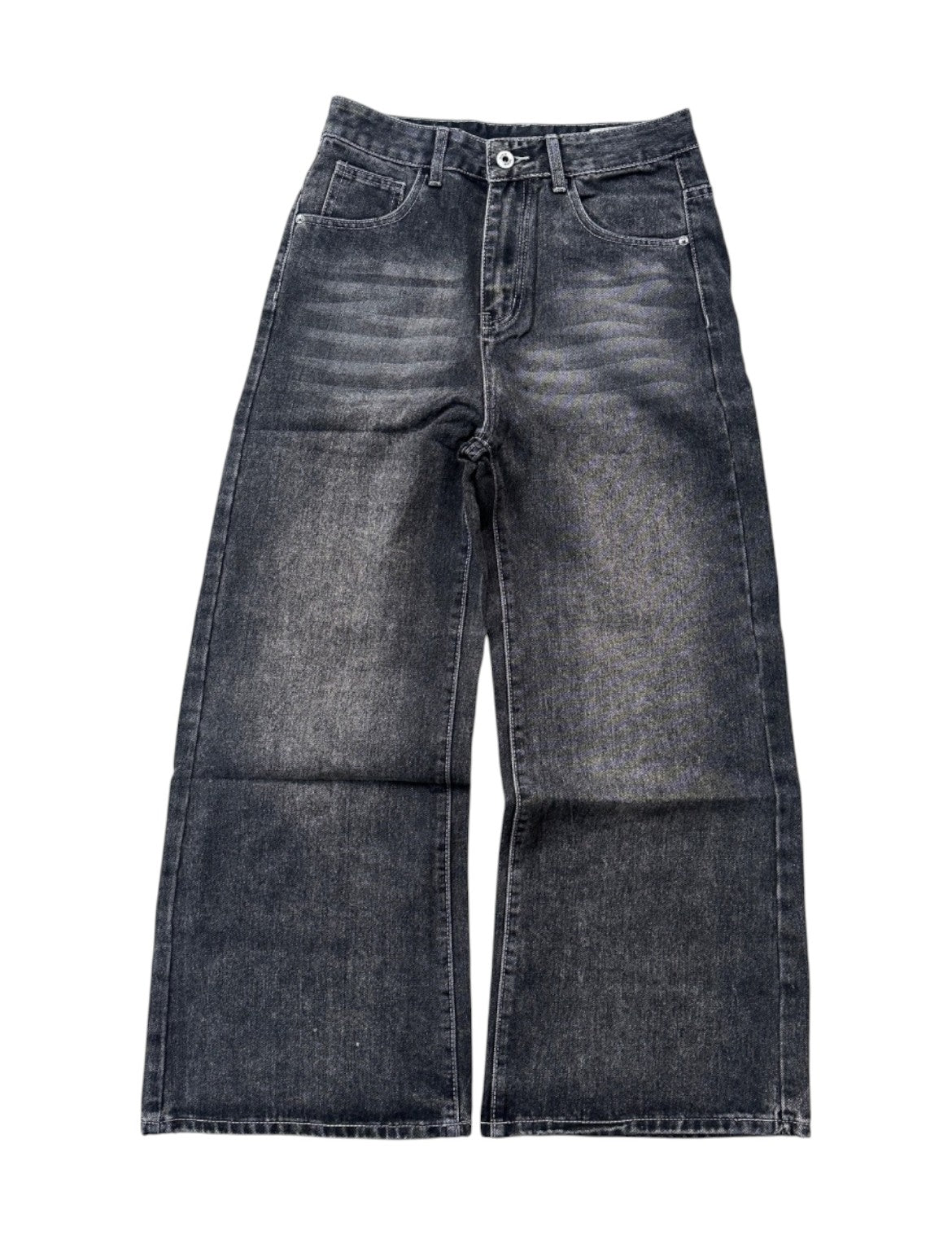 WIDE LEG NOIR DENIM V2