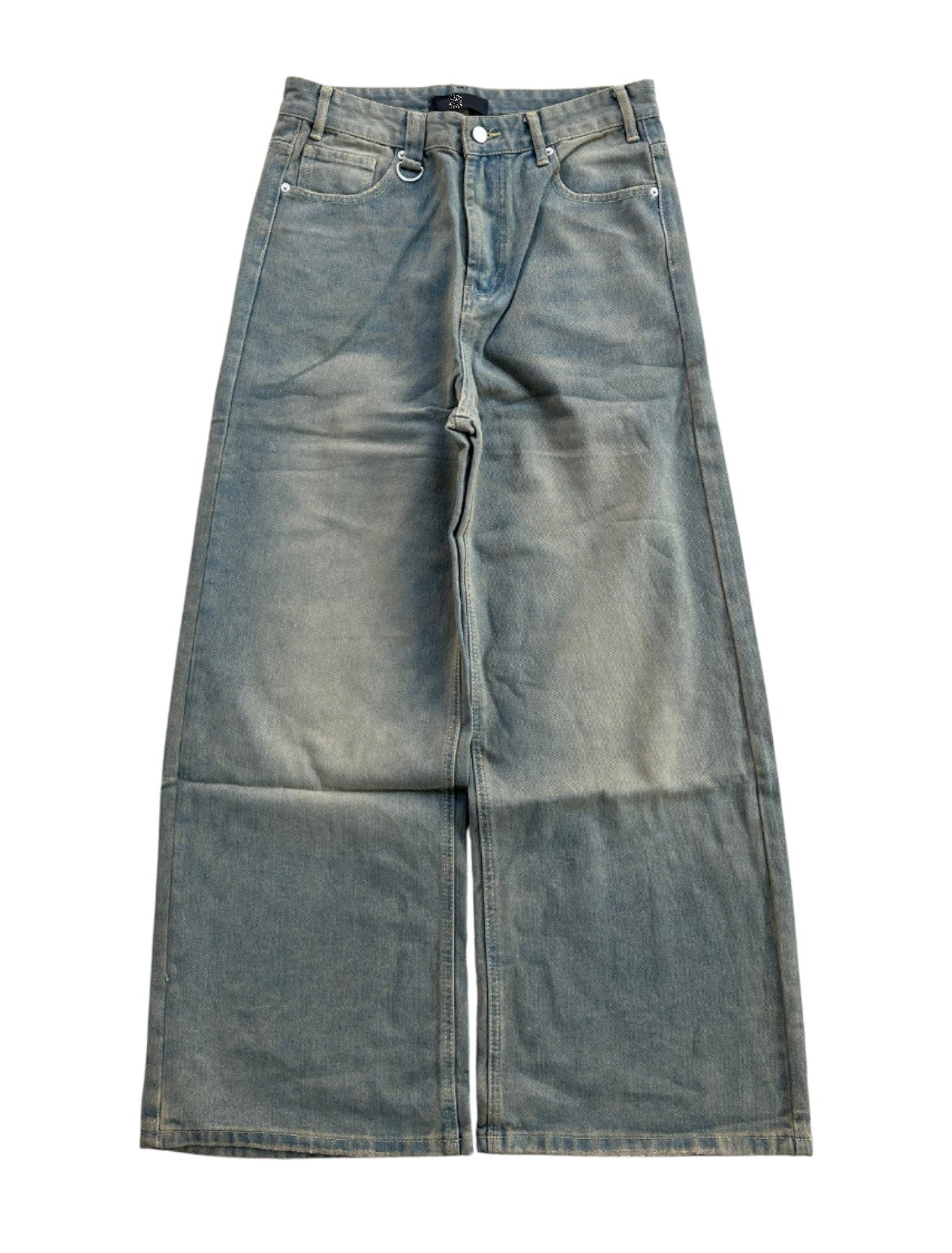 WIDE LEG SWAMP DENIM
