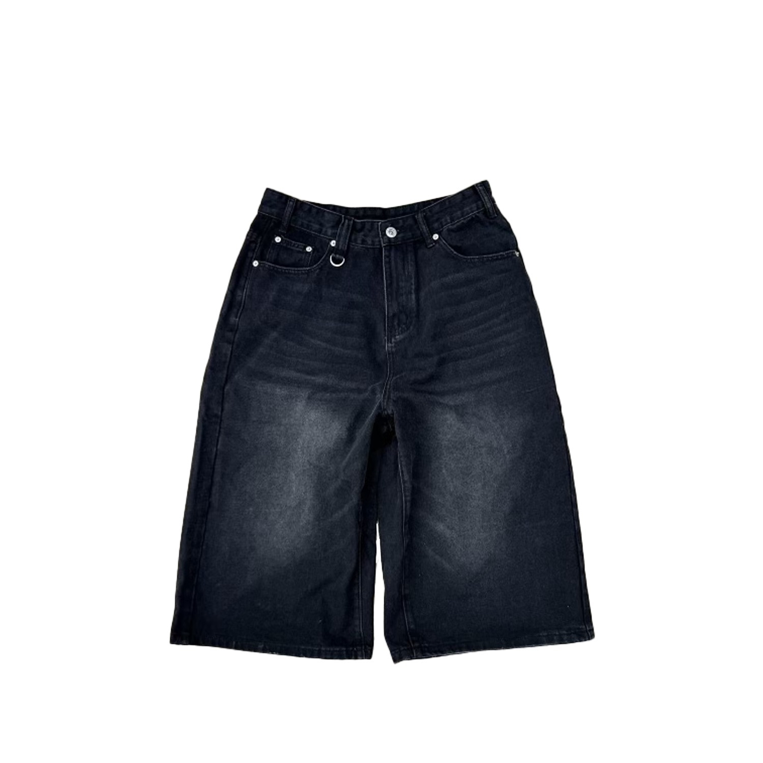 WIDE LEG JORTS (NOIR)